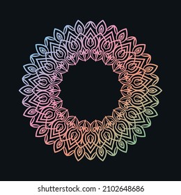 Luxury mandala  golden decoration Premium Vector background