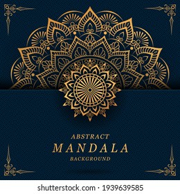 luxury mandala with gorgeous arabesque pattern style background for cover, card, print, poster, flyer, banner, brochure