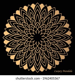 Luxury mandala illustration for  print,  poster, cover, brochure, flyer, banner, floor print, wall print etc.