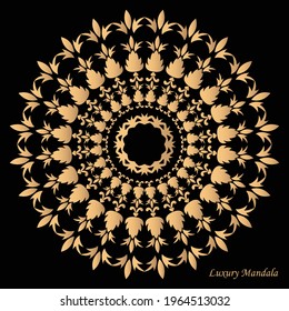 Luxury mandala illustration for print, poster, cover, brochure, flyer, banner, floor print, wall print etc.