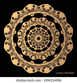 Luxury mandala illustration for print, poster, cover, brochure, flyer, banner, floor print, wall print etc.