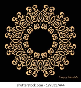 Luxury mandala illustration for print, poster, cover, brochure, flyer, banner, floor print, wall print etc.