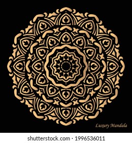 Luxury mandala illustration for print, poster, cover, brochure, flyer, banner, floor print, wall print etc.