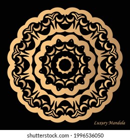 Luxury mandala illustration for print, poster, cover, brochure, flyer, banner, floor print, wall print etc.