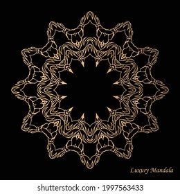 Luxury mandala illustration for print, poster, cover, brochure, flyer, banner, floor print, wall print, etc.