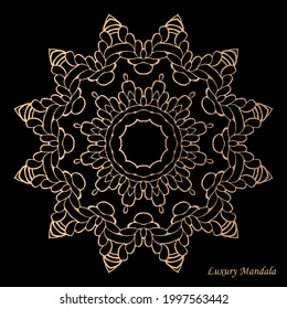 Luxury mandala illustration for print, poster, cover, brochure, flyer, banner, floor print, wall print, etc.