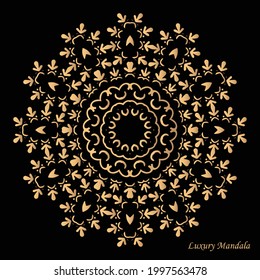 Luxury mandala illustration for print, poster, cover, brochure, flyer, banner, floor print, wall print, etc.