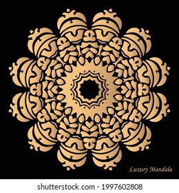 Luxury mandala illustration for print, poster, cover, brochure, flyer, banner, floor print, wall print etc.