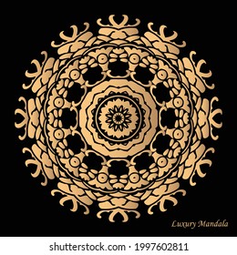 Luxury mandala illustration for print, poster, cover, brochure, flyer, banner, floor print, wall print etc.