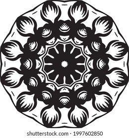 Luxury mandala illustration for print, poster, cover, brochure, flyer, banner, floor print, wall print etc.