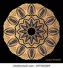 Luxury mandala illustration for print, poster, cover, brochure, flyer, banner, floor print, wall print etc.
