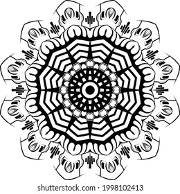 Luxury mandala illustration for print, poster, cover, brochure, flyer, banner, floor print, wall print etc.