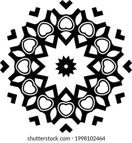 Luxury mandala illustration for print, poster, cover, brochure, flyer, banner, floor print, wall print etc.