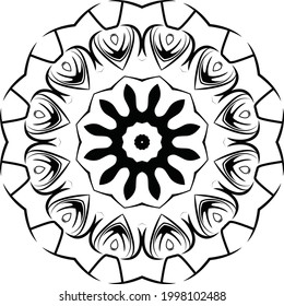 Luxury mandala illustration for print, poster, cover, brochure, flyer, banner, floor print, wall print etc.
