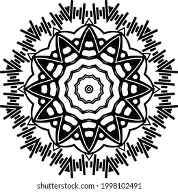 Luxury mandala illustration for print, poster, cover, brochure, flyer, banner, floor print, wall print etc.