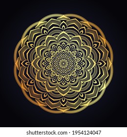 Luxury Mandala Islamic Background Design Template