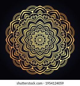 Luxury Mandala Islamic Background Design Template