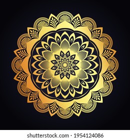Luxury Mandala Islamic Background Design Template