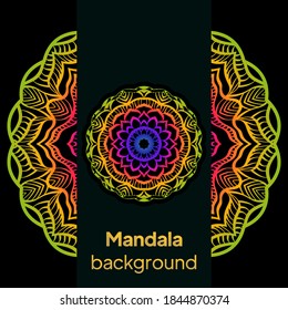 Luxury Mandala Islamic Background with Golden Arabesque Pattern. Vector illustration