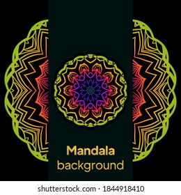 Luxury Mandala Islamic Background with Golden Arabesque Pattern. Vector illustration