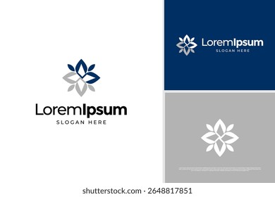 Luxury mandala logo design concept, Flower logo, Beauty or spa logo template