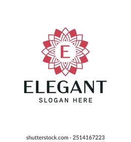 Luxury Mandala Logo Design Template for High-End Brands