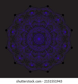 Luxury Mandala ornament, outline, doodle, hand-drawn, illustration. Vector henna tattoo style, can be used for textile, 
phone case print, greeting cards, Luxury

