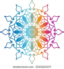luxury mandala, mandala ornamental mandala design background in gold color