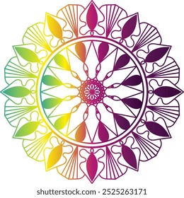luxury mandala, mandala ornamental mandala design background in gold color