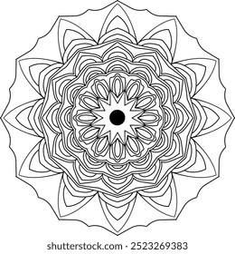 luxury mandala pattern illustration art 