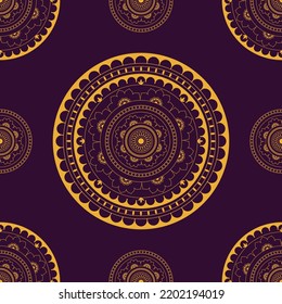 Luxury mandala pattern texture design