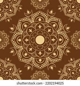 Luxury mandala pattern texture design