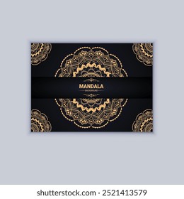 Luxury Mandala post design  vector template