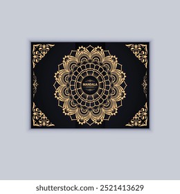 Luxury Mandala post design  vector template