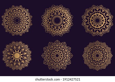 Luxury Mandala Set Bundle Design