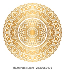 Luxury Mandala Transparent Background In Islamic Arabesque Style Pattern With Floral For Invitation 