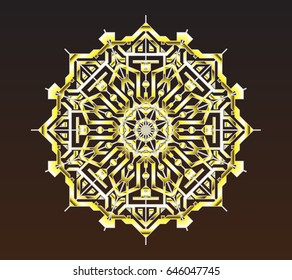 Luxury Mandala vector