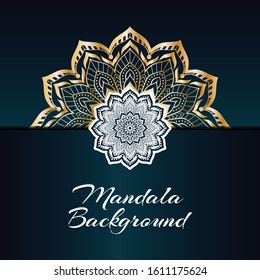 Luxury Mandala Vector Background Design
