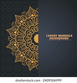 luxury mandala vector design  for background
