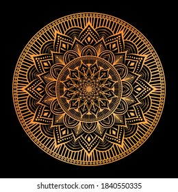 Luxury Mandala vector design template
