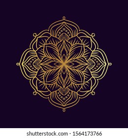 Luxury Mandala Vector Illustration Template