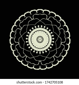 The Luxury Mandala, vector indian pattern