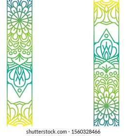 Luxury Mandala Vector Template, Geometric Pattern, Background Images