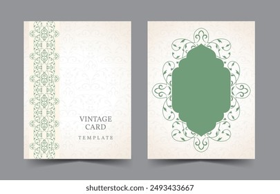 Luxury mandala wedding card invitation template. Arabic islamic background