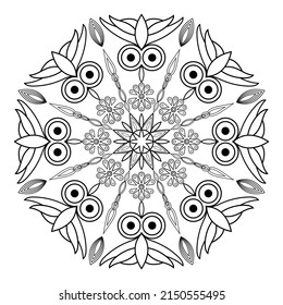 Luxury mandala white background, mandala coloring book wallpaper design, arabesque pattern Arabic Islamic east style. decorative mandala for print, cover, poster, banner, tattoo, flyer, greeting card