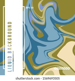 Luxury Marble Liquid Background Images, Blue Gold Wallpaper
