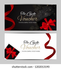 Luxury Members, Gift Card Template for your Business Vector Illustration EPS10