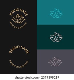 Luxury Minimal Art Vector Logo