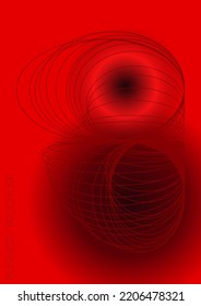 Luxury Minimal Geometric Vector Poster Design with Lines and Gradient Colorful Circles. Set of Abstract Backgrounds for Covers, Flyers, Templates, Booklets, Cards, Brochures, Branding, etc.