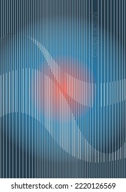 Luxury Minimal Geometric Vector Poster Design with Lines and Gradient Colorful Circles. Set of Abstract Backgrounds for Covers, Flyers, Templates, Booklets, Cards, Brochures, Branding, etc.